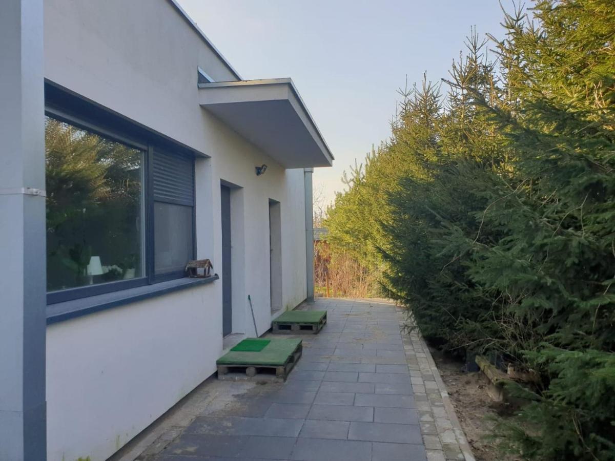 שרודה וילקופולסקה Maly Apartament W Zieleni Blisko Jeziora מראה חיצוני תמונה